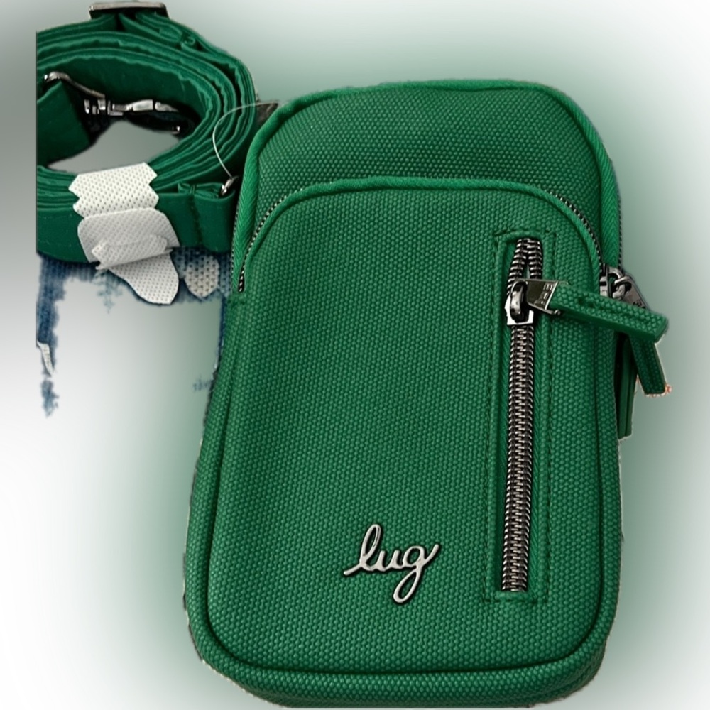 lug Pitter Patter Matte Luxe NWT Emerald Green Crossbody
